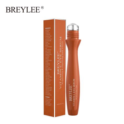 Our serum uses a unique blend of vitamin c, sea grape caviar, and hyaluronic acid to promote bright, even, and hydrated skin! BREYLEE Eye Serum Vitamin C Eye Roller Massage Remove Dark ...