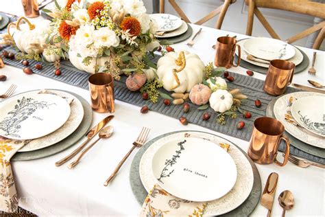 10 Beautiful Decor For Thanksgiving Table Ideas For A Memorable Holiday