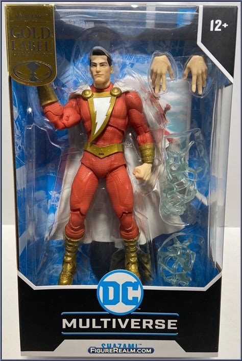 Shazam Gold Label Dc Multiverse Dc Rebirth Mcfarlane Action Figure