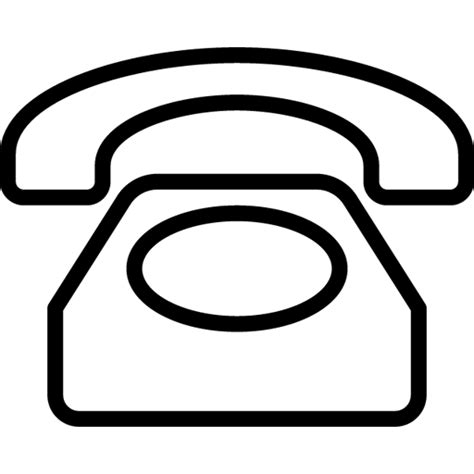 Old Telephone Icon Line Iconset Iconsmind