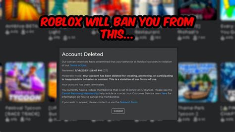 This Roblox Exploit Will Get You Banned Roblox False Termination Problem Youtube