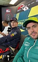 [Fernando Alonso on Instagram] Selfie during the post-race press ...