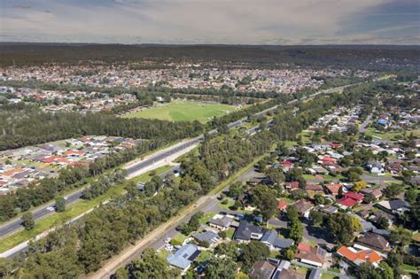 Aerial View Of The Suburb Of South Penrith In Greater Sydney In
