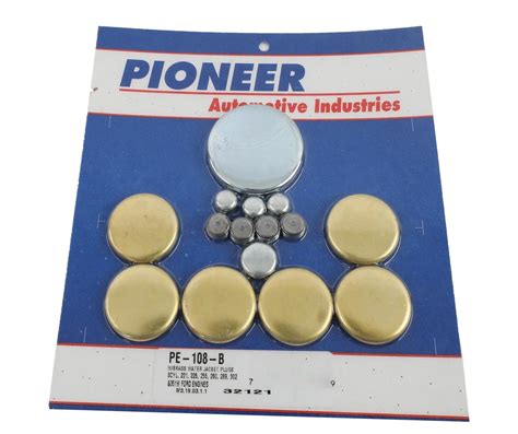 Pioneer Pe108 Br Ford Sbf Brass Expansion Freeze Plug Kit Ford 289 302