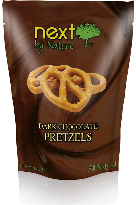 Next by Nature Dark Chocolate Covered Pretzels | Ekowarehouse png image