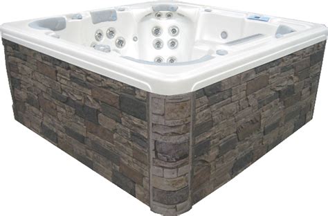 Artesian Spas Rock Cabinetry Luxury Hydrotherapy Hot Tub Hot Tub Luxury Spa Spa Hot Tubs