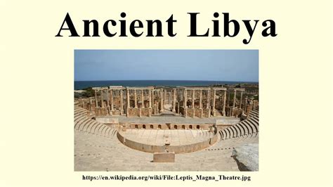 Ancient Libya Youtube