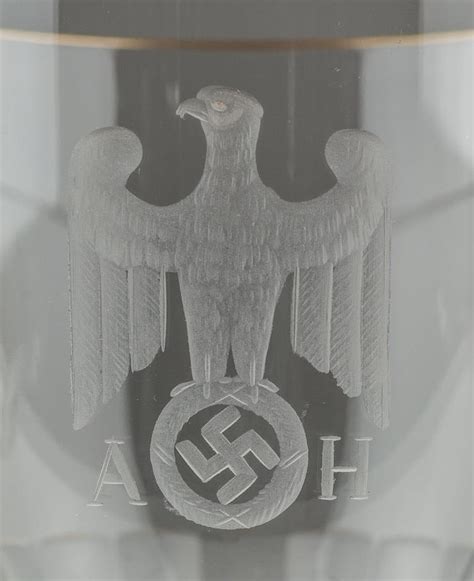 Sold Price Adolf Hitler Wine Glass Captured By The 506th P I R Invalid Date Est
