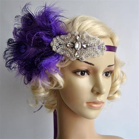 Purple Headpiece Etsy