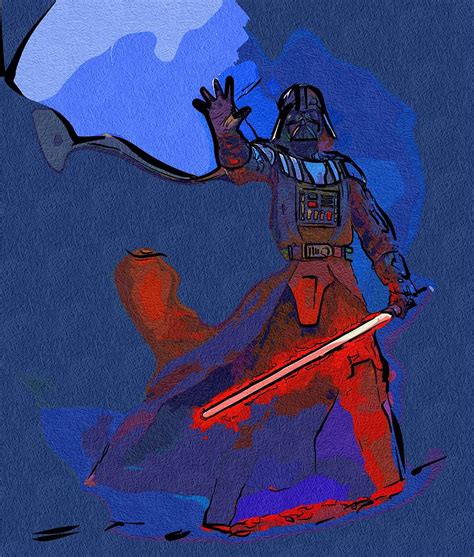 Star Wars Characters Poster Digital Art By Larry Jones