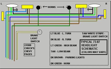 Headlight Switch Wiring Diagram Chevy Truck