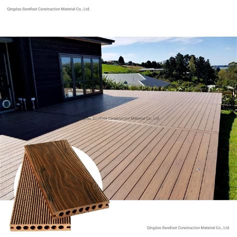 3d Embossed Wood Texture Composite Wood Wpc Decking Flooring China