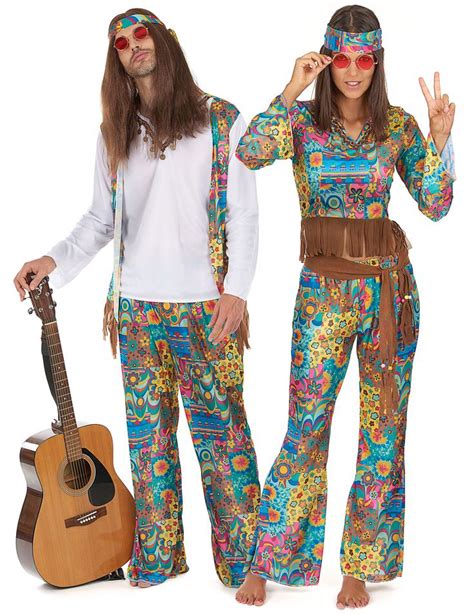 Hippie Paar Kostüm Für Erwachsene Bunt Em 2019 Woodstock Festa Hippie Casal Hippie E Fantasias