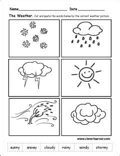 Engaging weather worksheets, esl activities and games to help you teach your students how to talk about the weather and learn related vocabulary. The weather worksheets for preschools