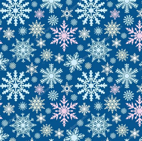 Seamless Snowflake Pattern Stock Vector Image By ©jgo2601 16051237