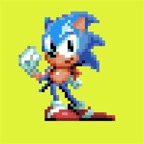 Pixilart Sonic The Hedgehog By Shooneer83