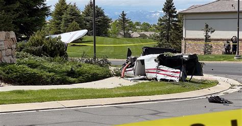 2 Dead After Plane Crashes In Colorado Neighborhood