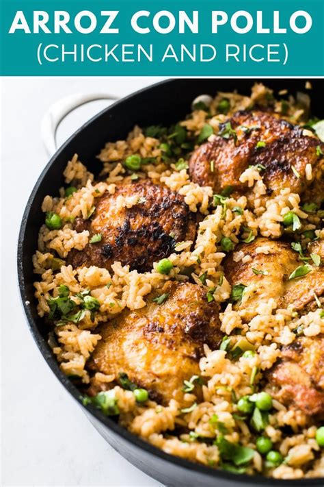 This classic spanish and latin american dish is. Easy Arroz con Pollo | Recipe | Mexican dinner recipes ...