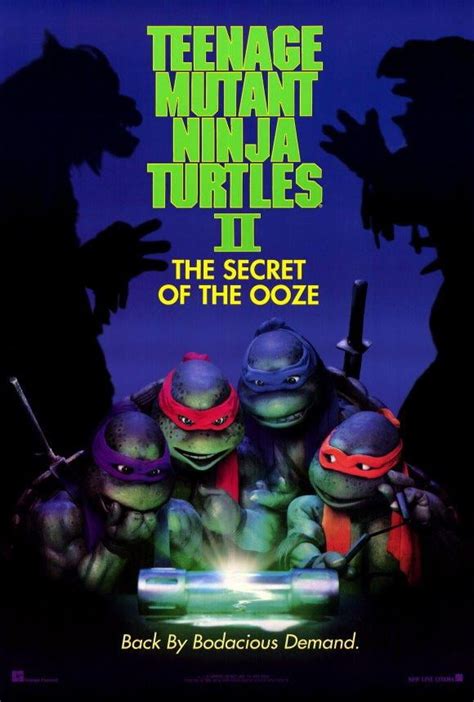 Teenage Mutant Ninja Turtles 2 The Secret Of The Ooze 1991 27x40