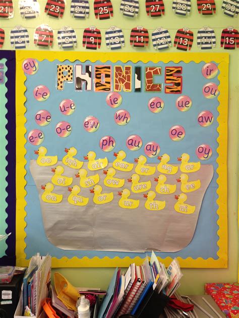 Phonics Display Using Sparkle Box Phase Three And Four Sounds Phonics