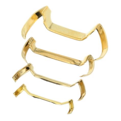 White & Yellow Gold Filled Ring Guards - Findings Outlet