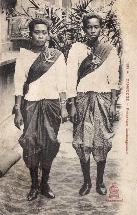 Formerly, people's republic of kampuchea, khmer republic. CAMBODGE - PRINCESSES CAMBODGIENNES | Cambodia, Cambodian ...