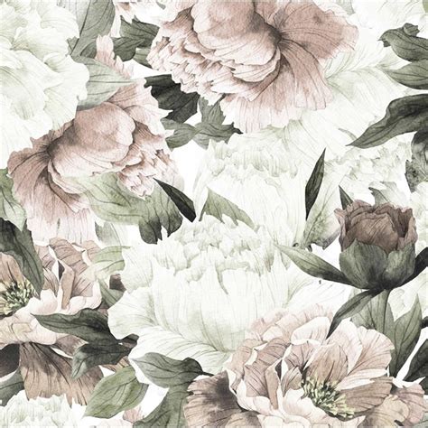 Image Result For Wallpaper Soft Floral Peony Wallpaper Floral