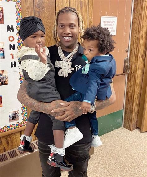 Rapper Lil Durk Spends Some Time With Late Best Friend King Vons Kids
