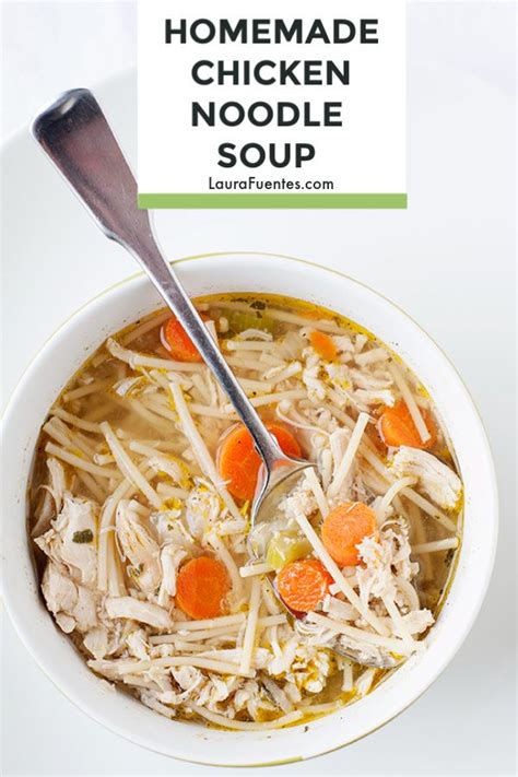 Homemade Chicken Noodle Soup In A Slow Cooker Recipe Slow Cooker