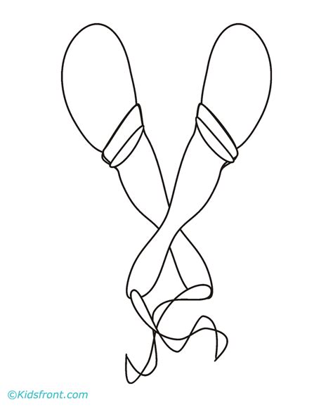 Maracas Coloring Pages Coloring Home