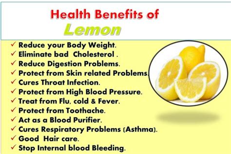 15 Impressive Health Benefits Of Lemon You Must Know My Health Only