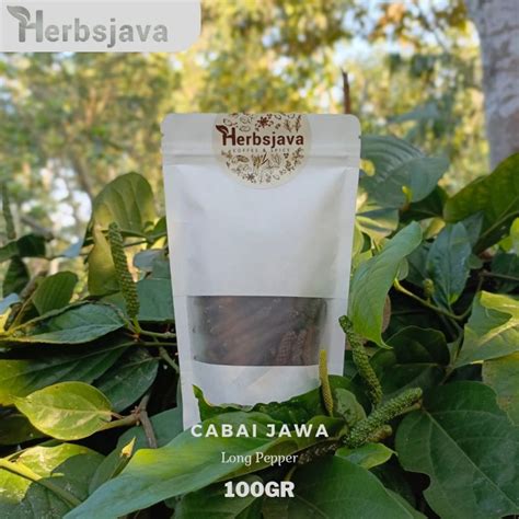 Jual Cabai Jawa Cabe Jamu Long Pepper 100gram Premium Shopee