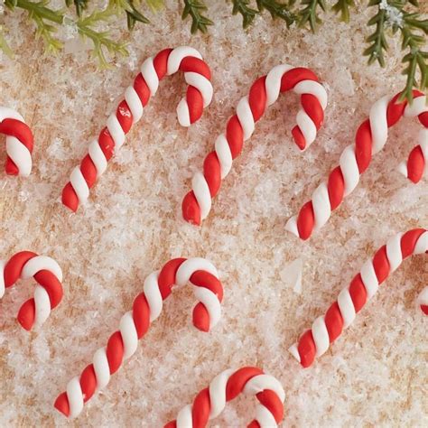 Miniature Candy Canes Christmas Miniatures Christmas And Winter