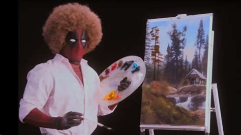 Deadpool 2 Teaser Trailer Ryan Reynolds Imitates Bob Ross Variety