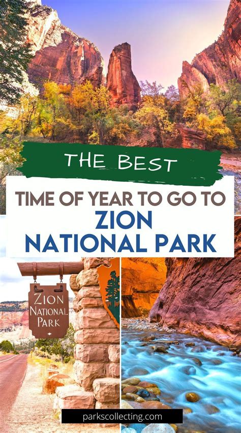 The Best Time Of Year To Visit Zion National Park Artofit