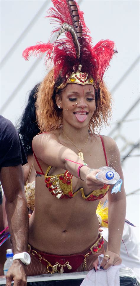 the craziest pictures of rihanna at crop over festival hot 107 9