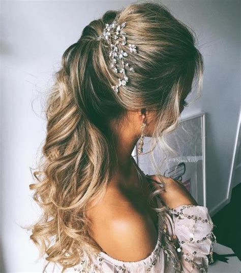 Ideas about easy wedding hairstyles for long hair how to do hairstyles for brides yourself find the right hairstyle for wedding see more at ladylife. Half Up Half Down Wedding Hairstyles - 50 Stylish Ideas ...