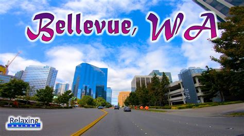Downtown Bellevue Bellevue WA Relaxing Drives YouTube