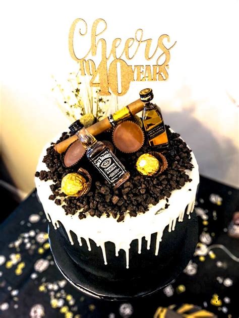 Substituting oil for shortening in cake recipes. Birthday Cake for Men #40thbirthday #jackdaniels # ...