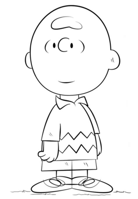 Desenhos Do Charlie Brown Para Imprimir E Colorir Pintar