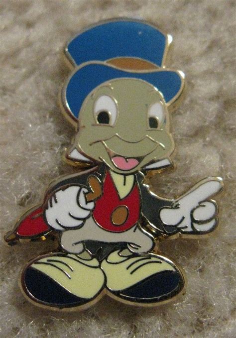 Pinocchiojiminy Cricket Disney Pin Collections Disney Pins Jiminy