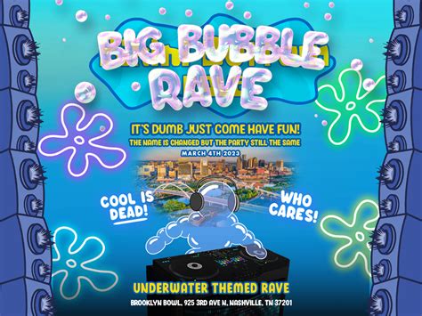 Big Bubble Rave Downtown Nashville