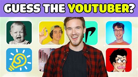 Guess The Youtubers Quiz In Seconds How Many Youtubers Can You Guess Youtube
