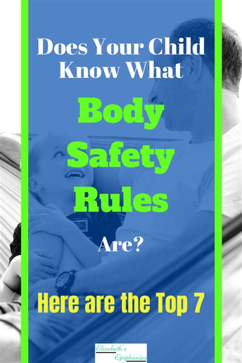 Top 7 Body Safety Rules To Teach Your Kids In 2020 Kids Learning