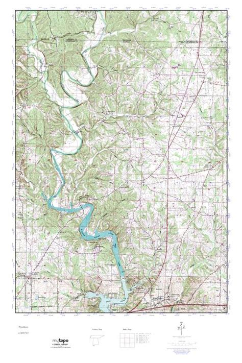 Mytopo Pruitton Alabama Usgs Quad Topo Map