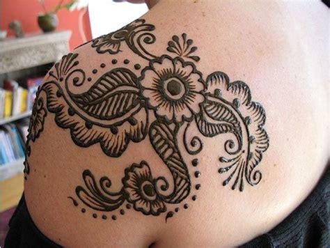 Henna Tattoos For Your Shoulder Get Creative With