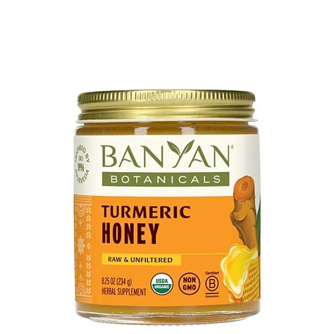turmeric honey organic raw honey banyan botanicals