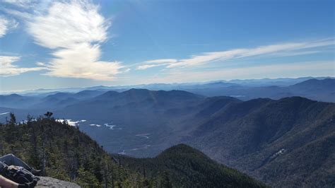 My View On Top Of Nippletop Mountain In The Adirondacks High Peaks