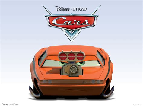 Snot Rod The Sports Car From Disney Pixar Movie Cars Desktop Wallpaper