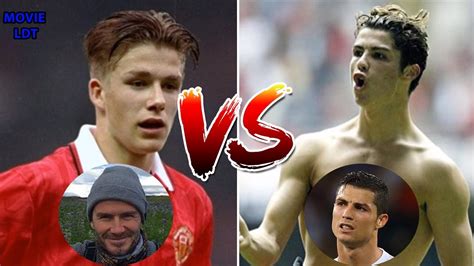 David Beckham Vs Cristiano Ronaldo Youtube
